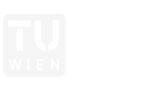 Logo des Institutes für Raumplanung der TU Wien. Das TU-Wien-Logo ist in weiß gehalten, das "Raum"-Logo besteht aus einem aufgebrochenen, abgerundeten Quadrat mit eingeschriebener Schrift in weiß.